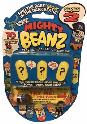 Vintage Mighty Beanz Series 2 - 4 Pack Spin Master Moose Toys Y2K Enterprise Toy • $67.88