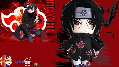 20cm Naruto Akatsuki Itachi Uchiha Plush Soft Toy Teddy Collection Birthday Gift • £19.99