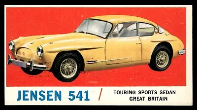 1961 Topps Sports Cars #64 Jensen 541 EX/MT • $12
