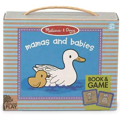 Melissa And Doug Natural Play Book & Game - Mamas & Babies • $9.81