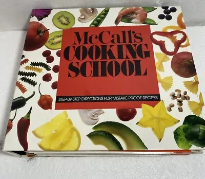 McCall's Cooking School Step By Step Directions For Mistake Proof Recipes 1992 • $14