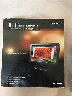 LILLIPUT FA1012-NP/C/T 10.1  LED Monitor + Multi-Touch Function HDMI & DVI Input • £150