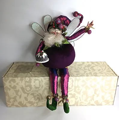 Mark Roberts Medium Fairy Plum Pudding Box COA 2005 51-56540 Limited Edition 18  • $104.99