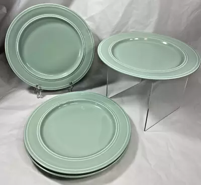 Martha Stewart Light Green 8 1/4” Plate Set Of 4 • $32