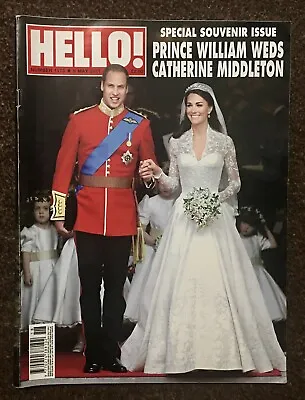 HELLO And OK Souvenir Magazines For Prince William And Kate Middleton Wedding • £10