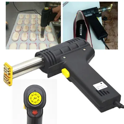 300W Manual Hot Foil Stamping Machine Leather Gold Embossing Logo Press Embosser • $58.91