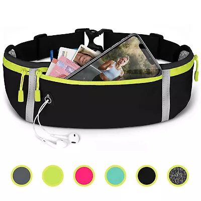 Phone Run Belt For Sony Xperia 5 V Sports Case Jogging Fitness Waist Pouch • £29.42