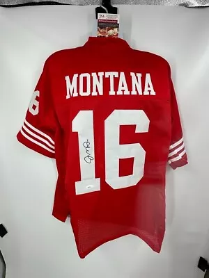 Joe Montana San Francisco 49ers Signed Autograph Jersey JSA Witnessed • $36