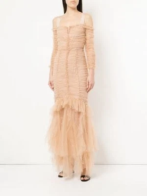 $200 • Buy Bnwt Alice Mccall Nude Unforgettable Gown - Size 12 Au/8 Us (rrp $790)