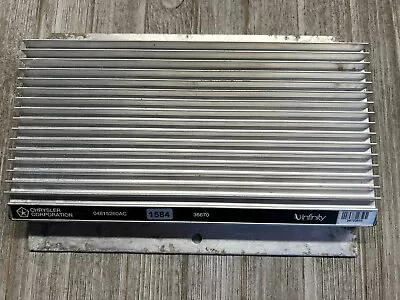 Plymouth Prowler 97-02 Oem Infinity Chrysler Corporat Amplifier Stereo 36670 Amp • $187.50