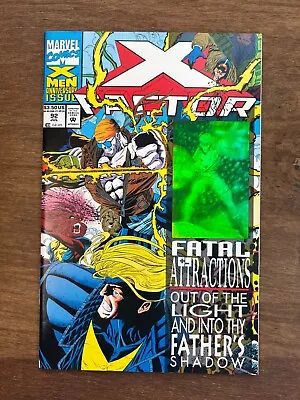 X-Factor 92 Marvel Comics Fatal Attractions 1st App Of Exodus Hologram 1993 • $4