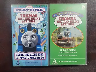 Thomas The Tank Engine & Friends VHS Video Tape Bundle - Trust Thomas - Stories • $27.04