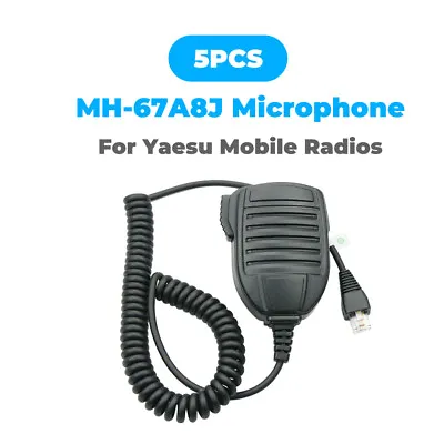 5X MH-67A8J 8Pin Microphone For YAESU FT-2400 Vertex Standard VX-2100/2580 Radio • $62.99