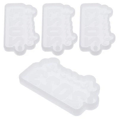 $9.50 • Buy 4pcs Grad Keychain Molds Graduation Celebration Gifts Chocolate Candy Mold