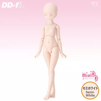 [2.0] Volks Dollfie Dream Mddi Doll DD III F3 Base Body Semi White Colour Body • $519.87