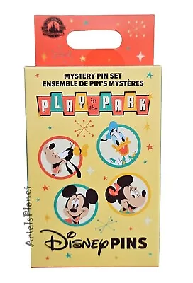 Disney Parks Mickey Mouse & Friends Play In The Park Mystery Pin Box Pack Of 2 • $24.99