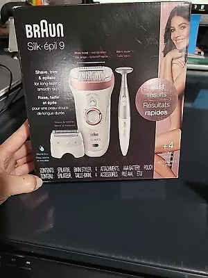 Braun Silk-epil 9-890 SensoSmart Wet & Dry Epilator With 3-in-1 Trimmer • $97