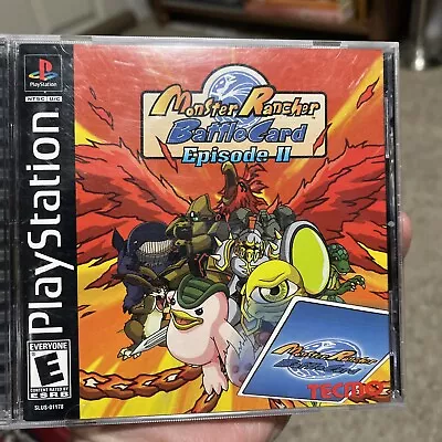 Monster Rancher Battle Card: Episode II (Sony PlayStation 1 2000) + Reg Card • $22