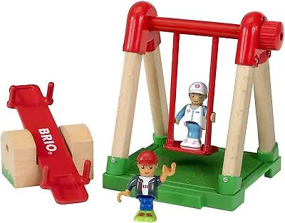 £6.99 • Buy BRIO World - Village Playground 33948 Wooden Toy Train New Bagged. No Box