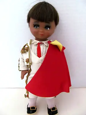 Vintage Collectible Bull Fighter Spanish Matador Doll 10  Eyes Move • $35