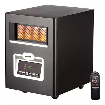 Optimus H-8214 Infrared Quartz Heater With Remote & LED Display • $97.19