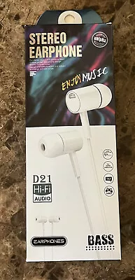 Stereo Earphone New In Package Powerful Bass Blast • $5