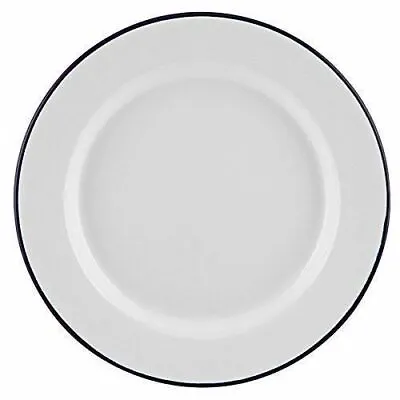 4pcs Falcon Enamel Dinner Plate 20cm For Baking Serving Camping Pie Dish Caravan • £15.99