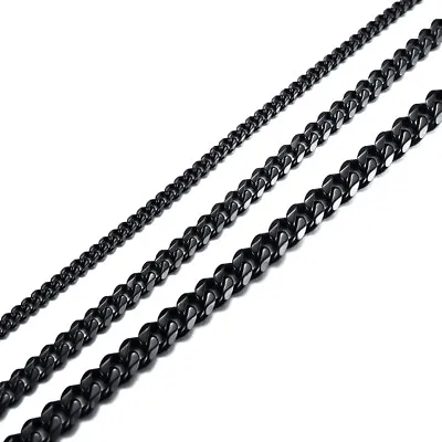 Vnox Cuban Chain Necklace For Men Women Boys Stainless Steel Curb Link Chain • $9.39