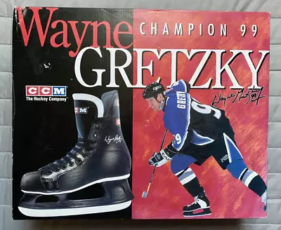 Vintage CCM Youth 4 Wayne Gretzky Champion 99 Ice Hockey Skates • $75