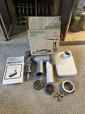 KENWOOD CHEF - Mincer - A920 - (Fits A901 & All KM Models) • £12.99