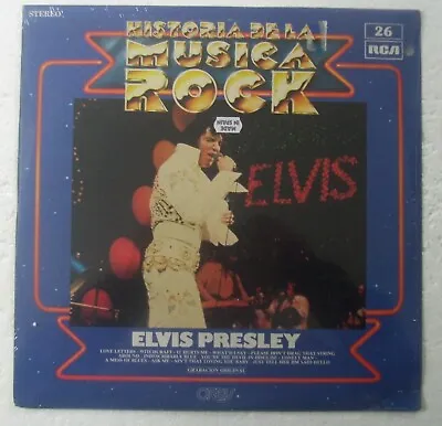 Elvis Presley Historia De La Musica Rock - Rca -3062 Spain Rare Factory Sealed • $18