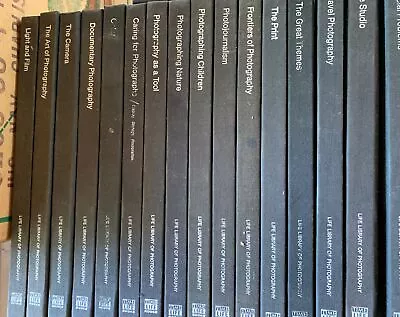 16 Time Life Library Of Photography Vintage Hard Cover Books • $32.50