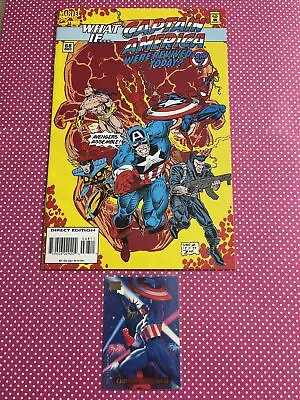 $9.99 • Buy What If #68 Captain America Revived Today 1994 Marvel Masterpieces Hildebrandt
