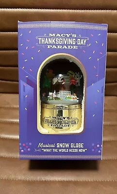 Macy's Thanksgiving Day Parade Snow Globe 2023 - Water Globe • $174.99