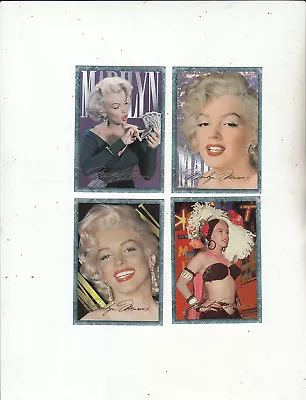 Marilyn Monrow 1993 Trading Cards  4 Cards 25266681 -[Lot 3]-Cards • $6.49