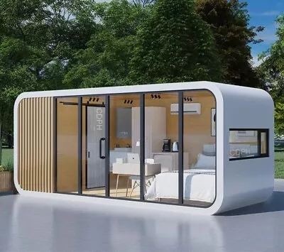 20ft 40ft Prefab Modular Houses Tiny Homes Cabin Office Portable Home Pod Apple • £11900