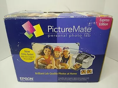 Epson PictureMate Express Edition Personal Photo Lab Printer Brand New Open Box • $39.99