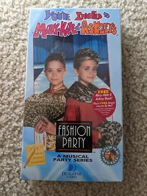 Mary Kate And Ashley Olsen Vhs Fashion Parry Excerpt From Two Of A Kind Sealed  • $10