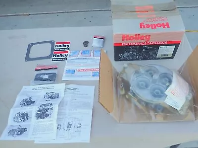 NOS Holley 1050 CFM Dominator Carburetor List 9375 New In Box Vintage Race Car • $1095