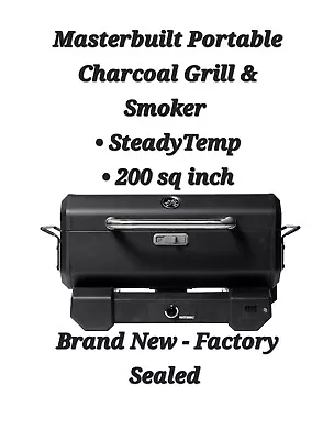 Masterbuilt Portable Charcoal Grill And Smoker - MB20040522 - Grill And Smoker • $211.55