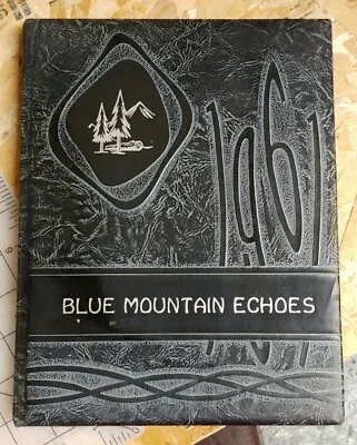 1961 Blue Mountain Academy Yearbook Hamburg Pennsylvania Pa - Echoes • $9.99