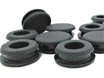 3/4  Grommet Without Hole 1  OD  Blind Panel Plug  Fits 3/16  Thick Materials • $14.75