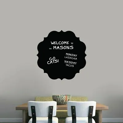 Chalkboard Badge Wall Decal - Organizer List Making Kids Kitchen Entryway Decals • $10