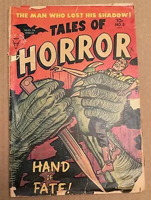 Tales Of Horror #  5 March 1953 / Toby Press Comics • $99.50