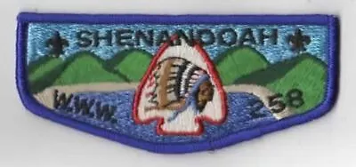 Shenandoah Lodge 258 Flap Stonewall Jackson Area Council BLU Bdr. [BS1012] • $8.95