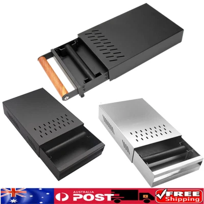 $65.99 • Buy Coffee Espresso Grounds Residue Knock Box Drawer For Barista Coffee Bar Groun AU