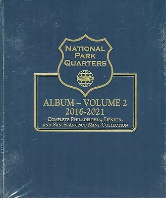 WHITMAN CLASSIC National Park Quarters Volume 2 Two PD&S Album #3059  • $27.96