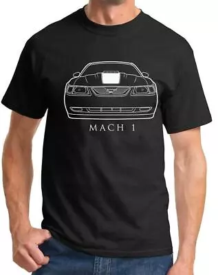 2003 2004 Ford Mach 1 Mustang Classic Front End Design Tshirt NEW • $20