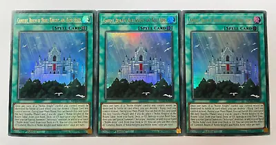 ☆ 3 X Camelot Realm Of Noble Knights And Noble Arms MP23-EN281 Ultra YuGiOh ☆ • £2.95