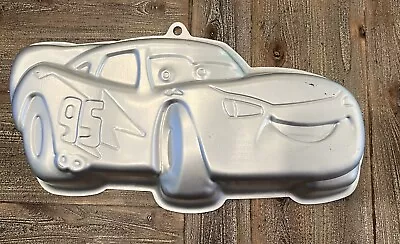 Vintage Wilton Character Cake Pan Mold Aluminum Disney Cars 2105-6400 McQueen • £7.71